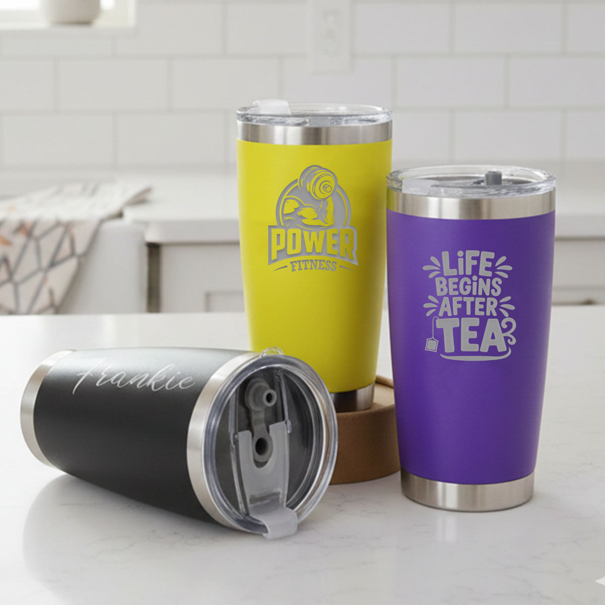 Thermal Lidded Insulated Cup 500ml