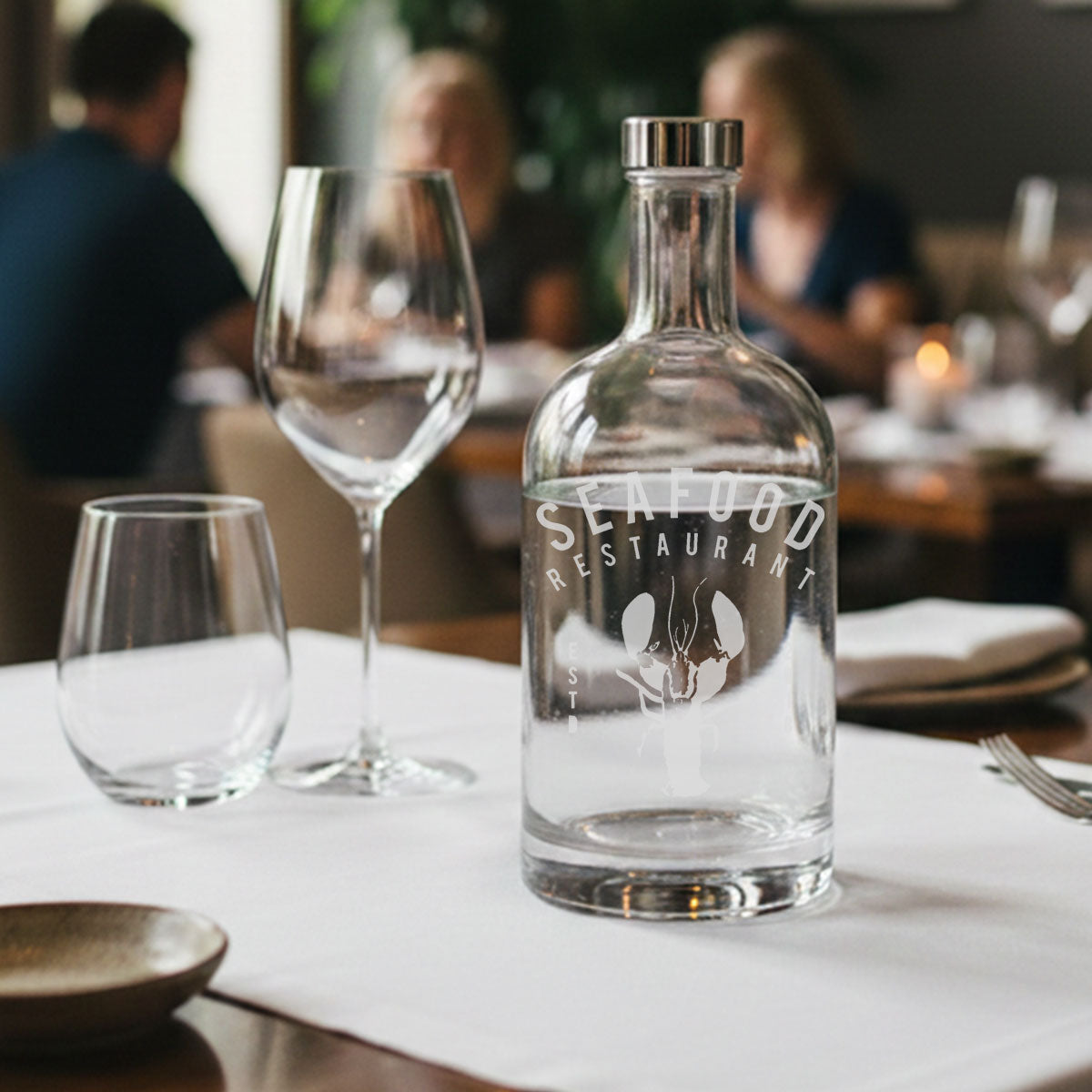 Oslo Glass Bottle 700ml