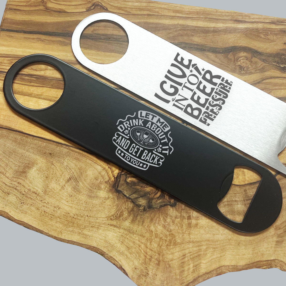 7&#39;&#39; Stainless Steel Matt Black Bar Blade