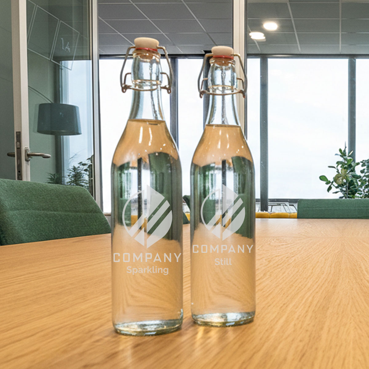 Swing Top Glass Bottle 1 Litre