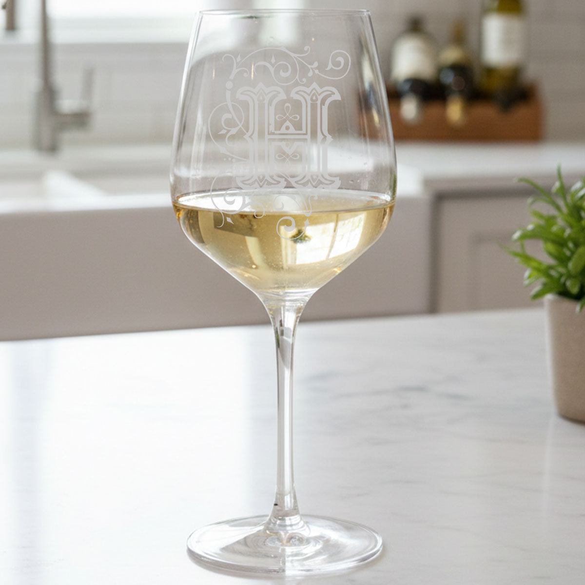 White Wine Glass Diamond 44cl