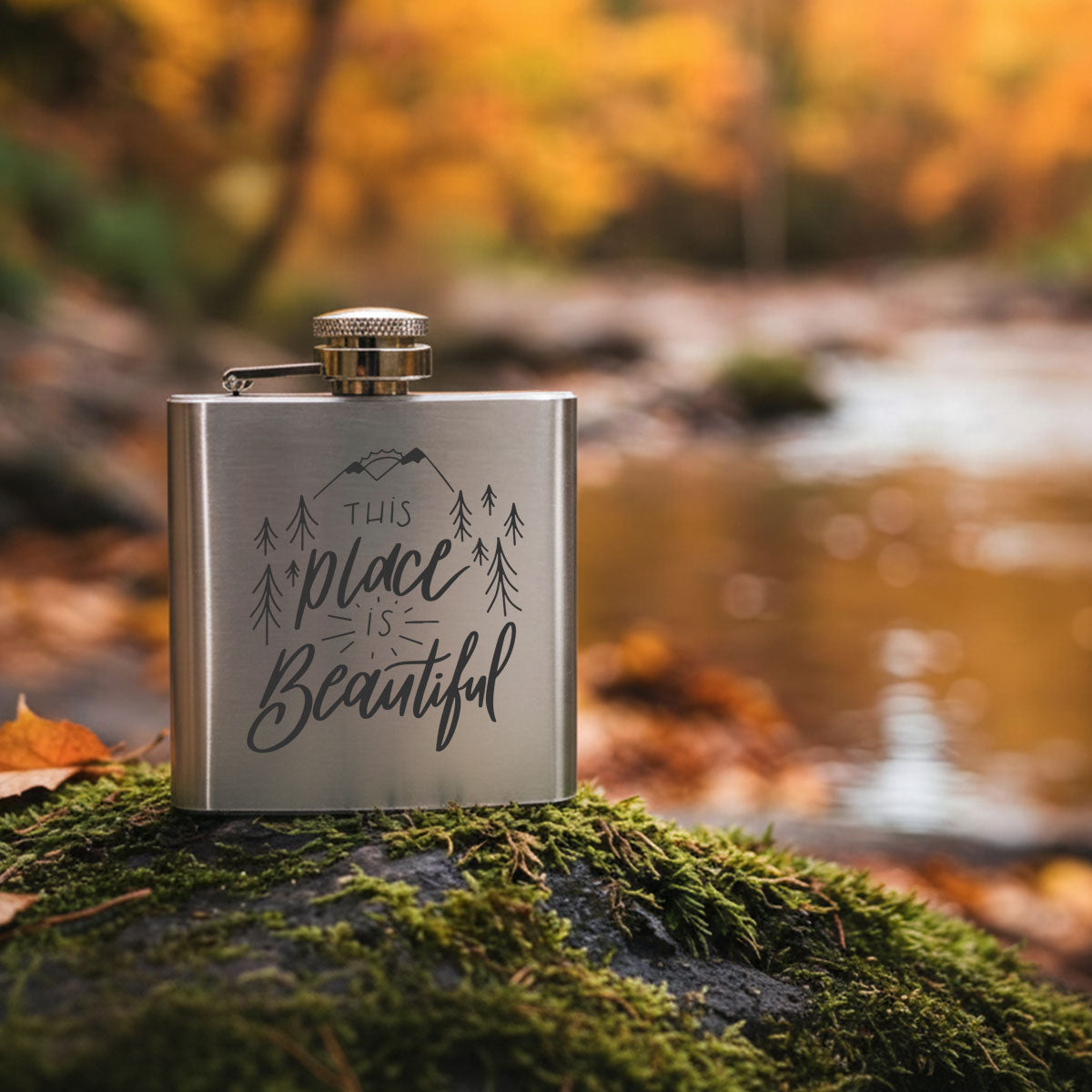 Silver 150ml Stainless Steel Hip Flask