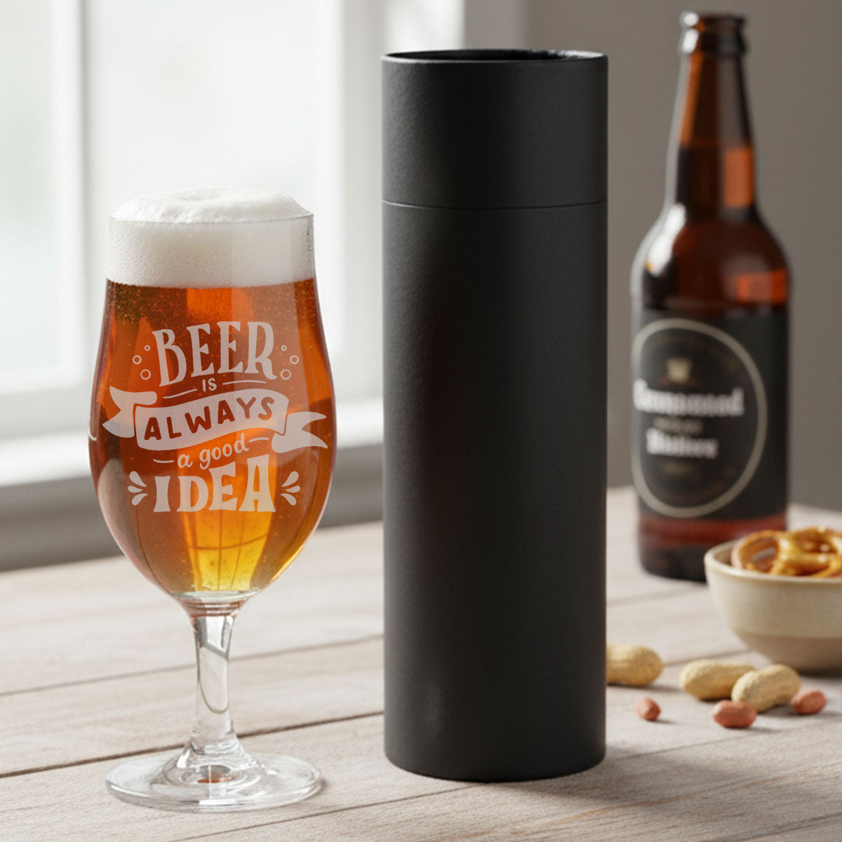 Pint Stemmed Beer Glass