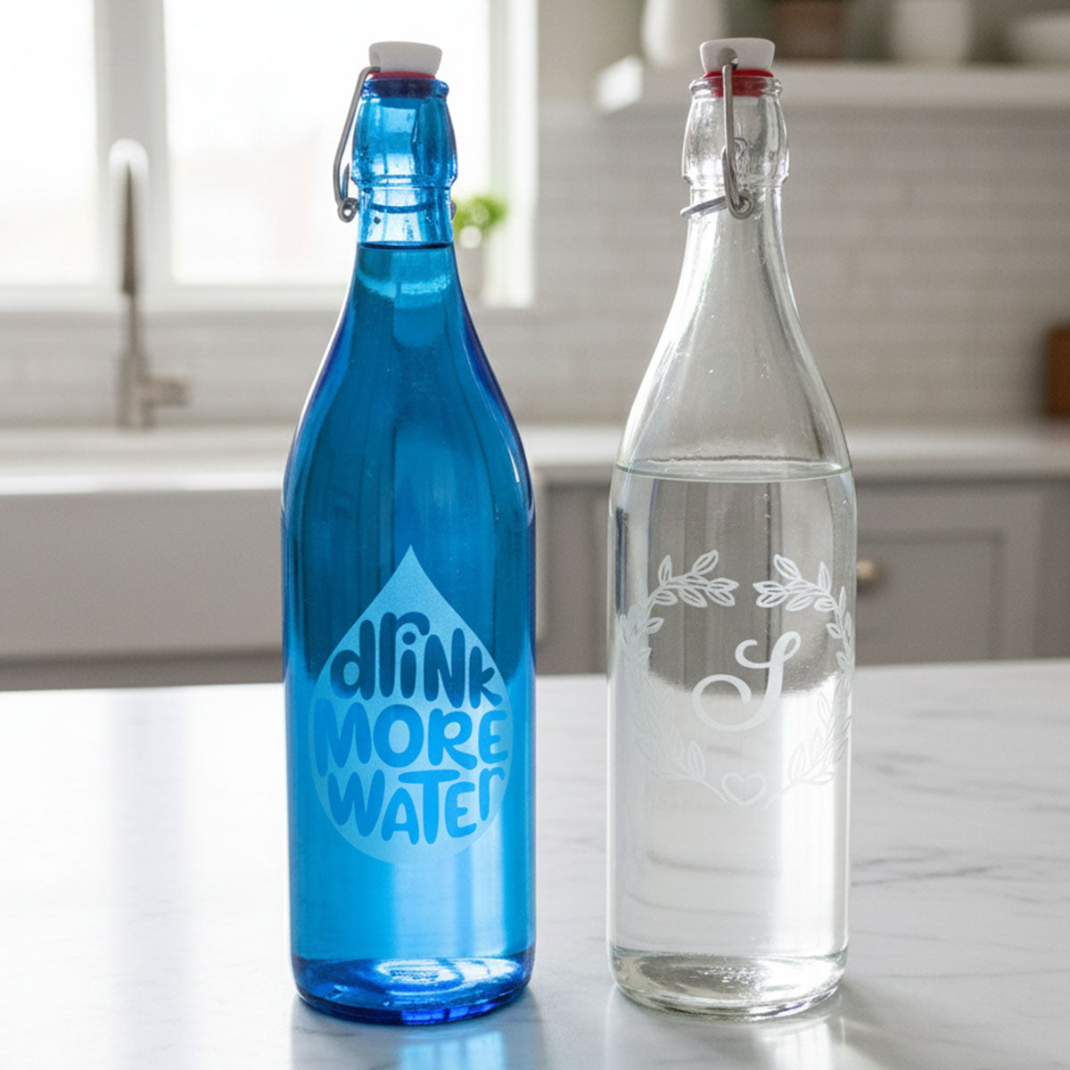 Swing Top Glass Bottle 1 Litre