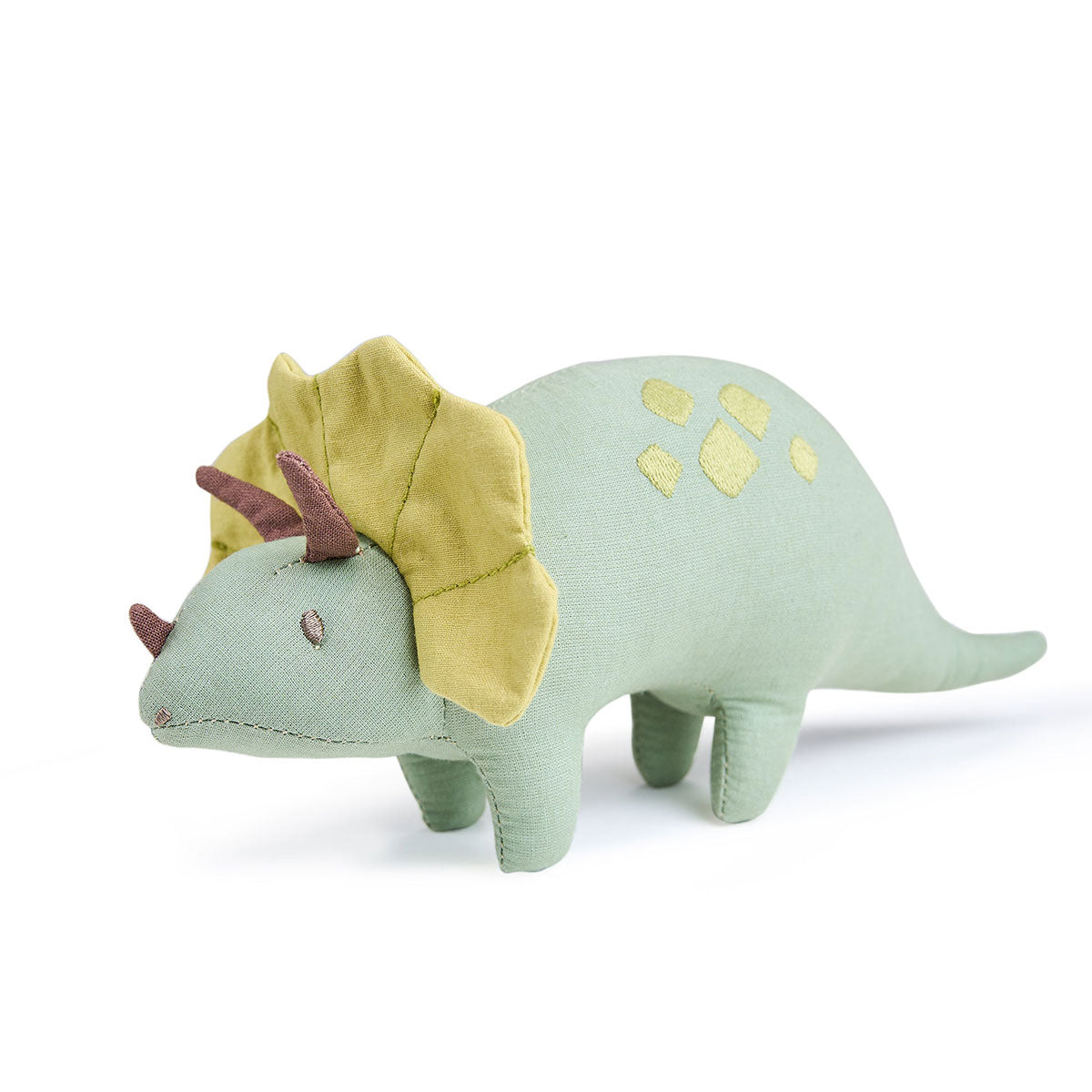 Linen Dinosaur Keepsake Soft Toy