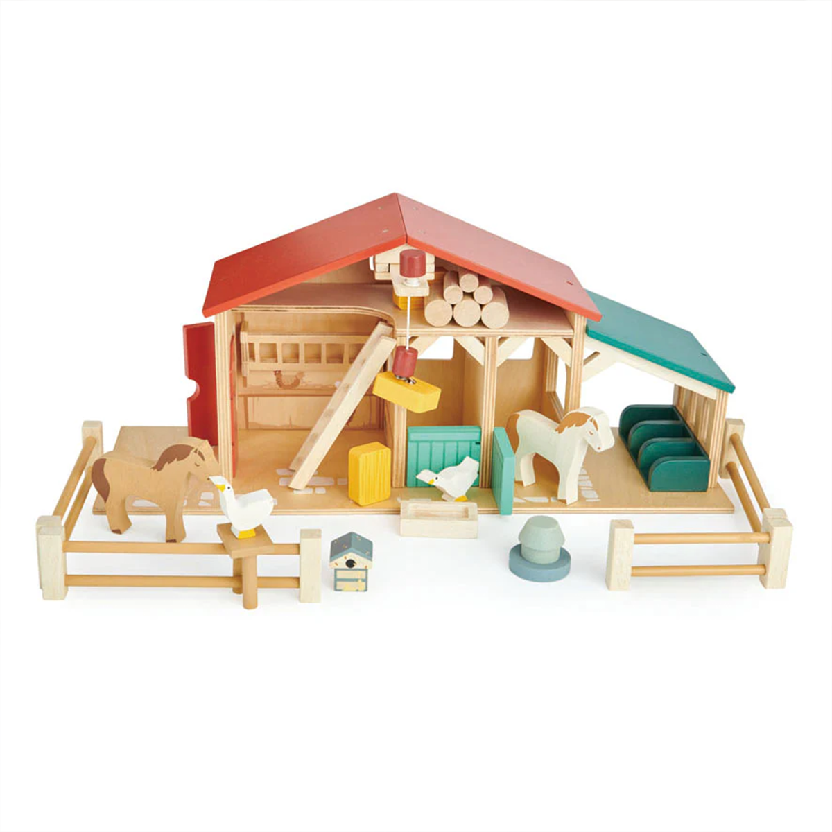 Tenderleaf Toys Personalised Wooden Farm