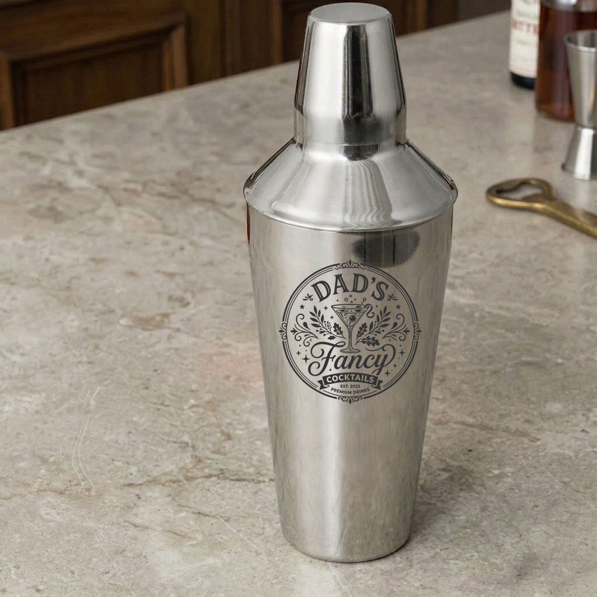 Stainless Steel Manhattan Cocktail Shaker 750ml