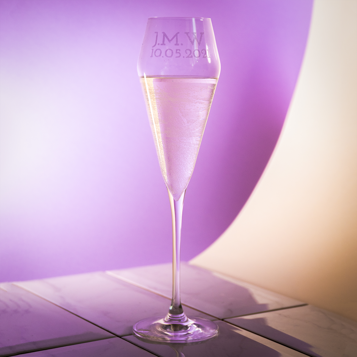 Edge champagne flutes deals