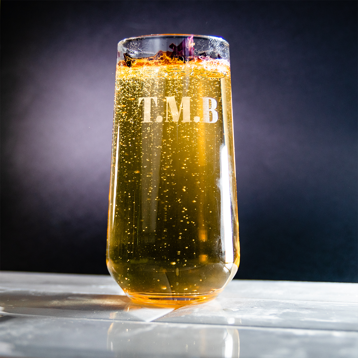 Personalised Crystal Hiball Gin Glasses 38Cl Gift Boxed | Glass Tumbler 