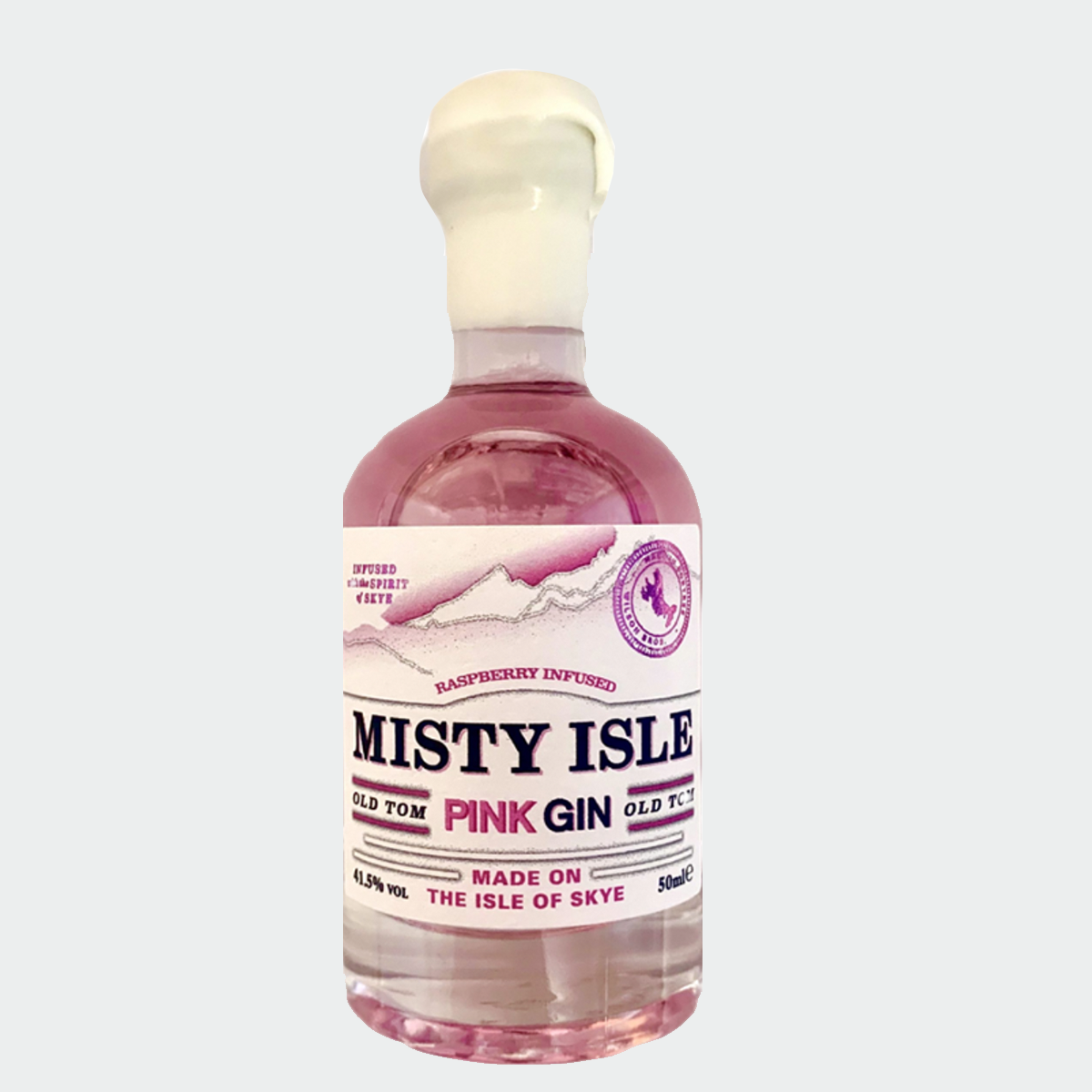 Misty Isle Pink Gin 5cl | Alcohol