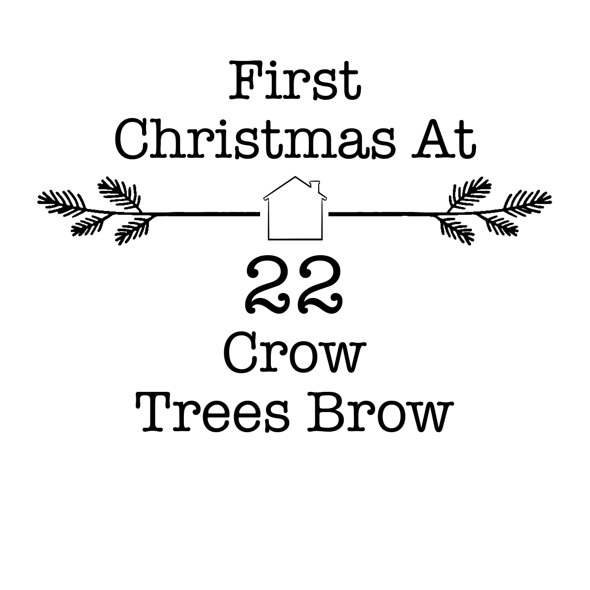 Personalised Wooden Bauble First Home Engraved Christmas Decoration Personalise | Christmas Bauble