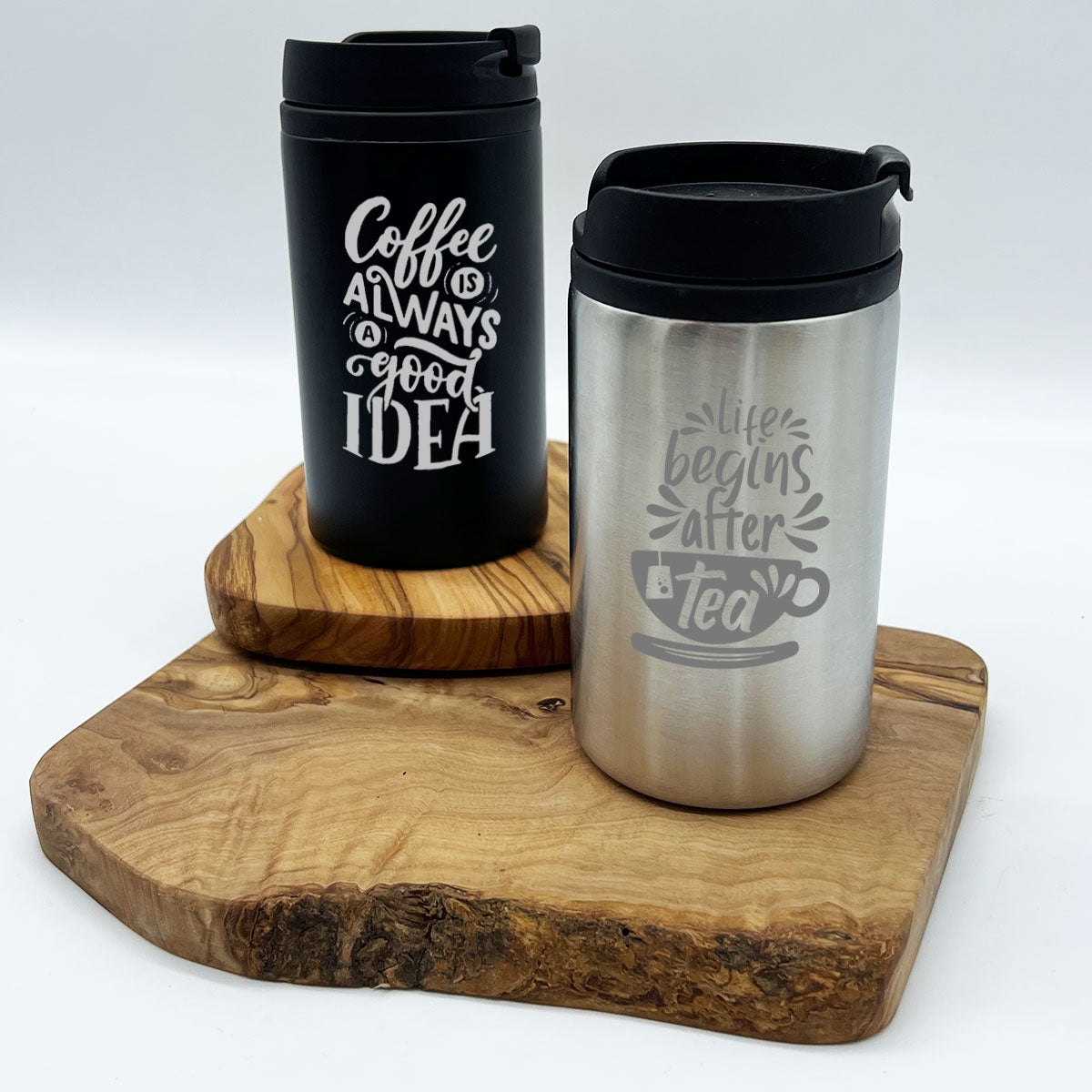 Stainless Steel Thermal Travel Flask - Main Image