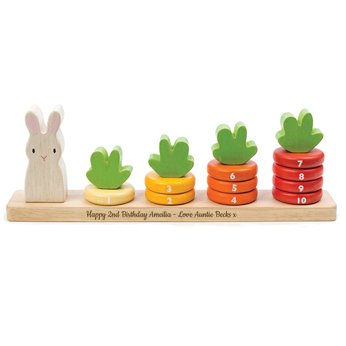 Tender Leaf Toys Personalised Counting Carrots
