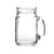 Personalised Square Handled Drinking Jam Jar 46Cl Glass | Cocktail Glass 